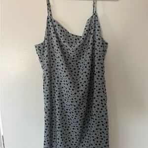 Altar'd State Black Polka Dot Dress
